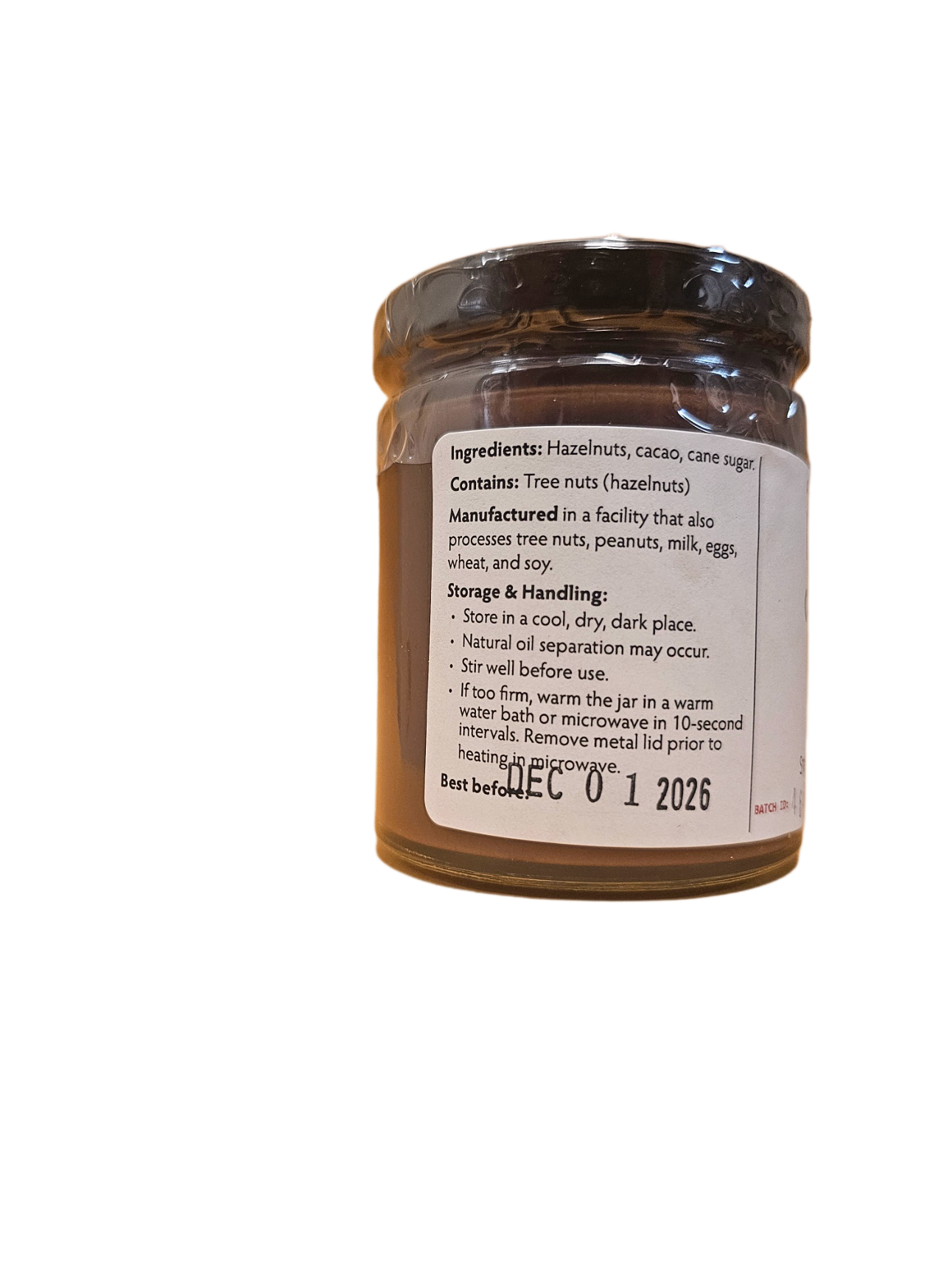 Gianduja (Hazelnut & Chocolate Spread)